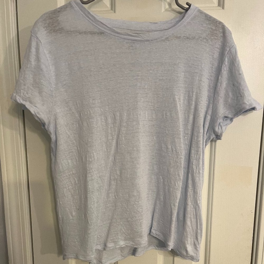 J. Crew Linen Tee